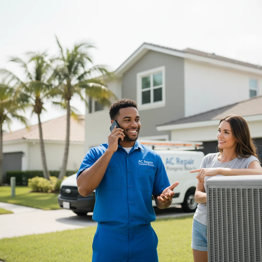 AC Repair Pompano Beach customer support in Perkiomenville